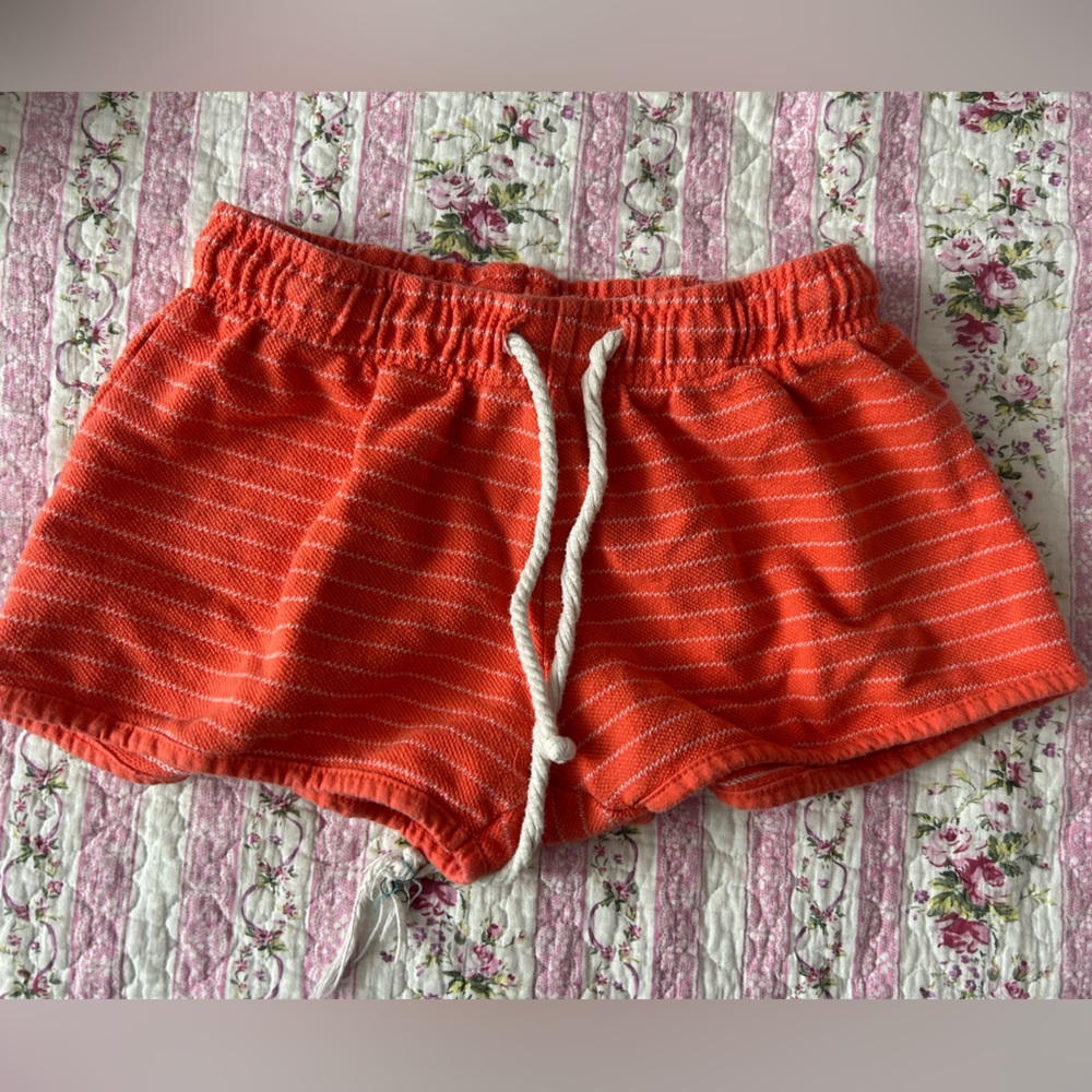 Lagaci Women's Orange Shorts